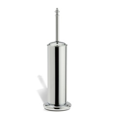 Toilet Brush Holder, Classic Style Brass